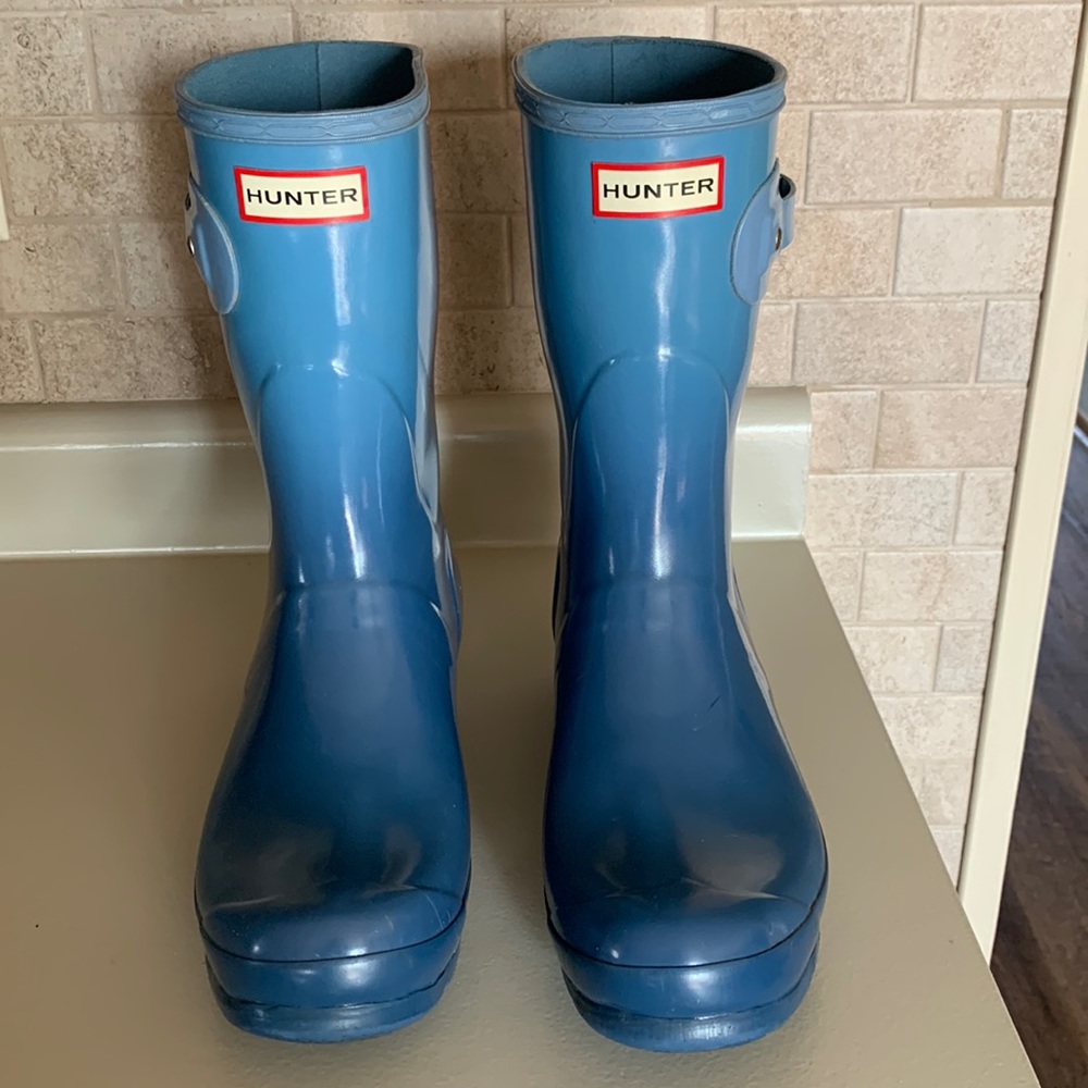 Hunter Women's Classic Blue Rain Boots